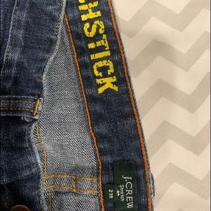 J Crew Matchstick Jeans